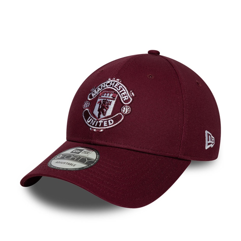Kšiltovka MANCHESTER UNITED 9Forty Seasonal burgundy
