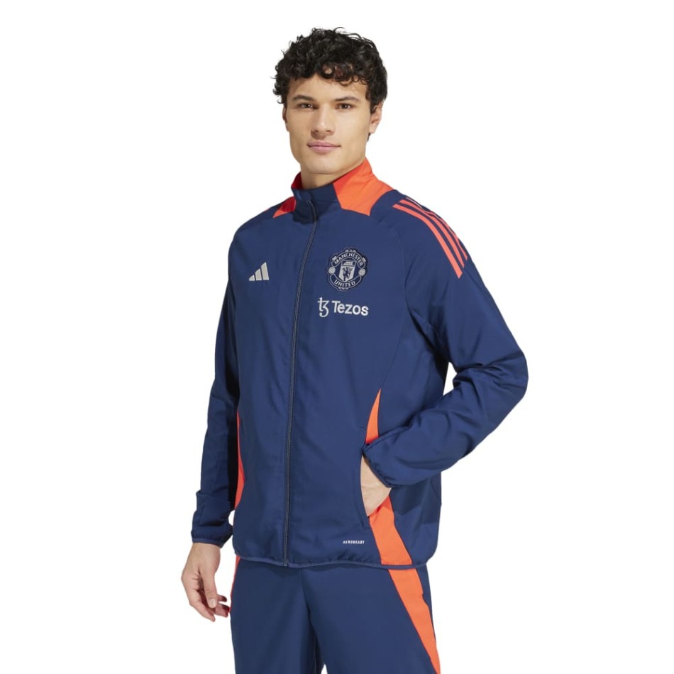 Manchester United pánská bunda Presentation indigo