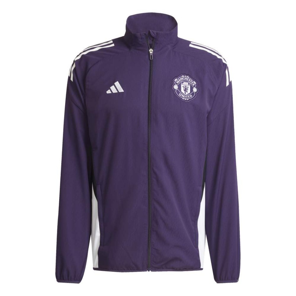 Manchester United pánská bunda Presentation purple - Manchester United mikiny, bundy