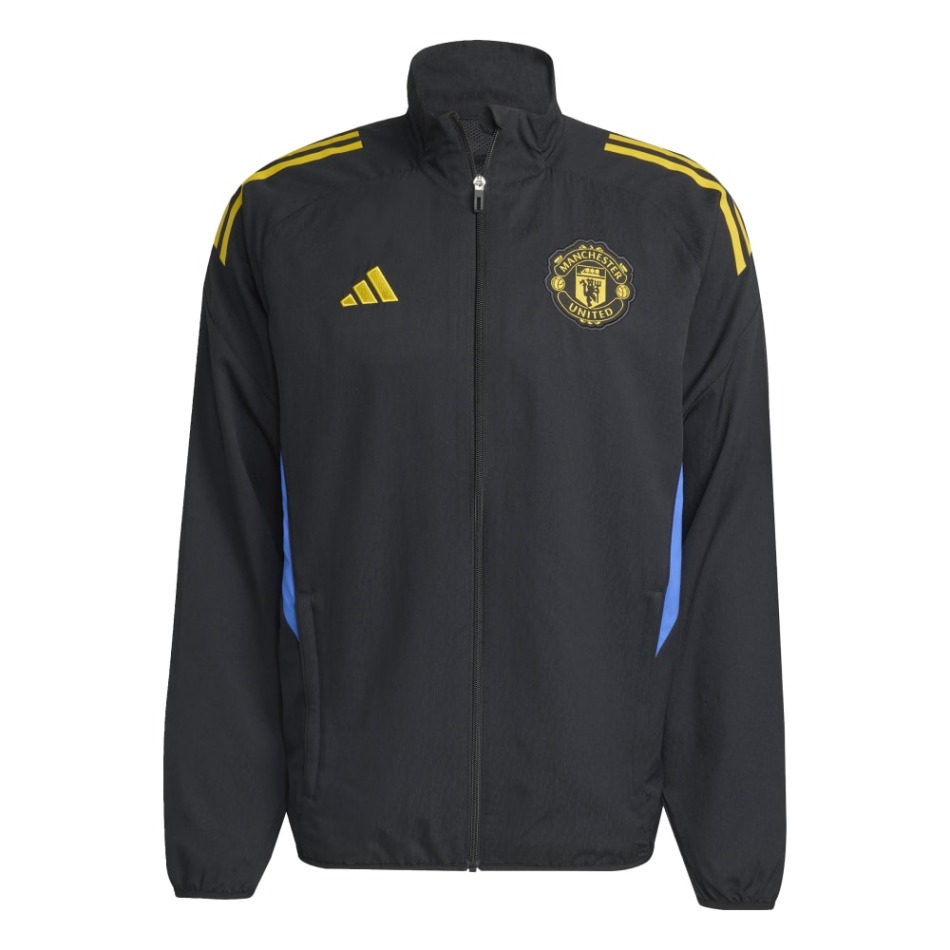 Manchester United pánská bunda EU Presentation black - Manchester United mikiny, bundy