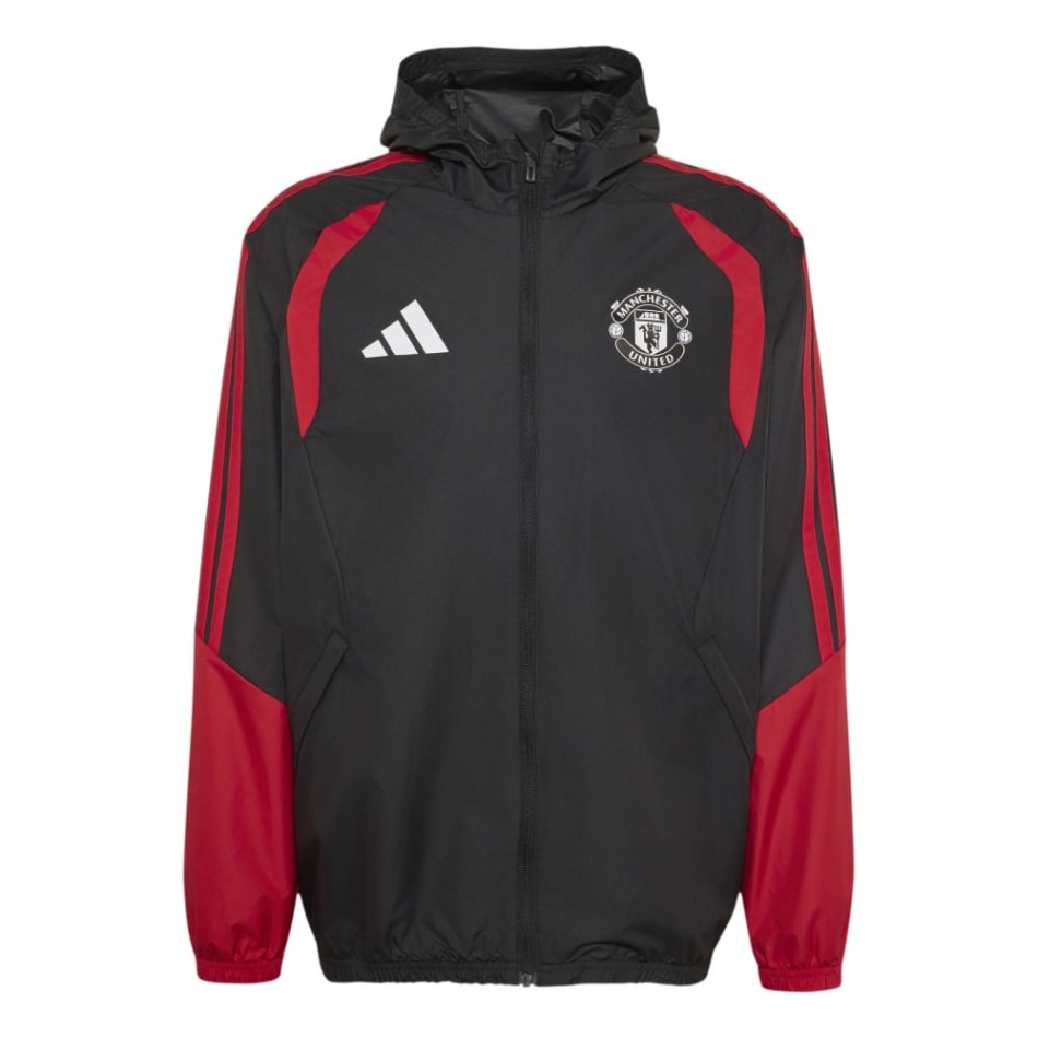 Manchester United pánská bunda s kapucí allweather black