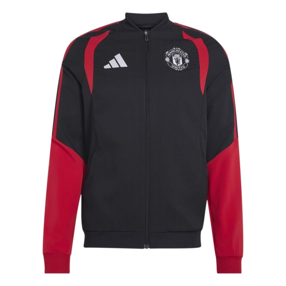 Manchester United pánská bunda s kapucí Tiro Presentation black