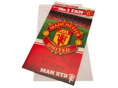 Manchester United blahopřání Birthday Card No 1 Fan