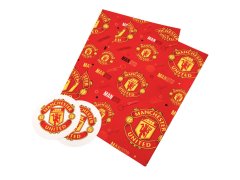 Manchester United balící papír Text Gift Wrap