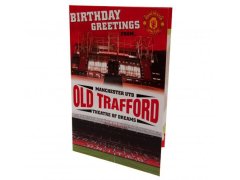 Manchester United narozeninové přání Pop-Up Birthday Card