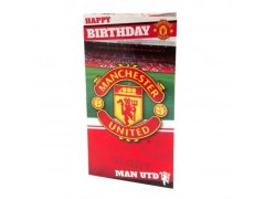 Manchester United narozeninové přání Birthday Card Stadium