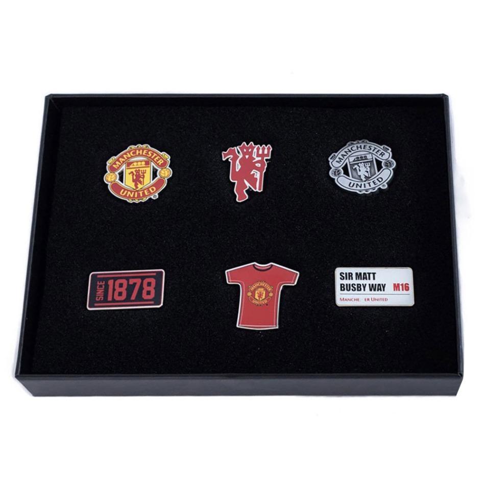 Manchester United set odznáčků 6pc - Manchester United ostatní suvenýry