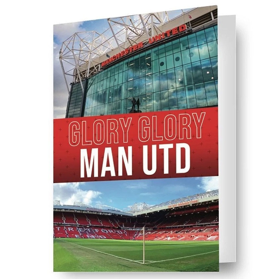 Manchester United narozeninové přání 3D Lenticular
