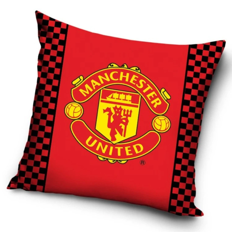 Manchester United povlak na polštář Logo - Manchester United povlečení, ručníky, deky