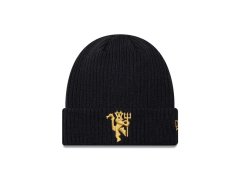 Manchester United zimní čepice Cuff Kind gold