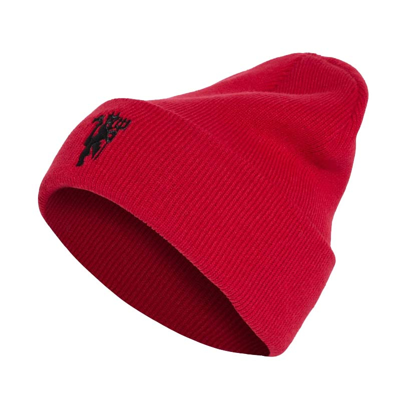 Manchester United zimní čepice Woolie red - Manchester United šály, čepice, rukavice