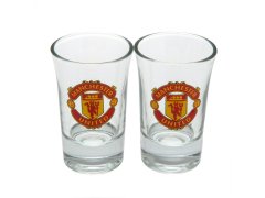 Manchester United panák štamprle 2pk Shot Glass Set