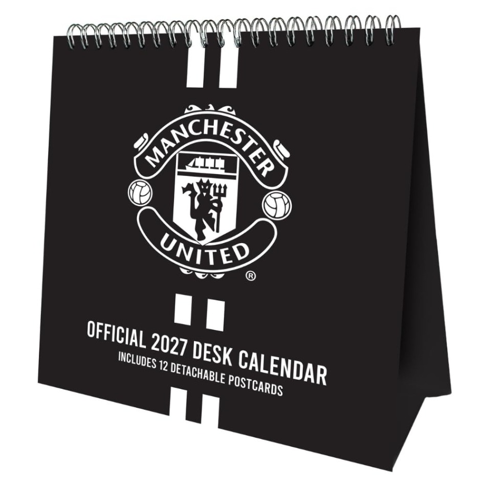 Manchester United kalendář Desktop Calendar 2027