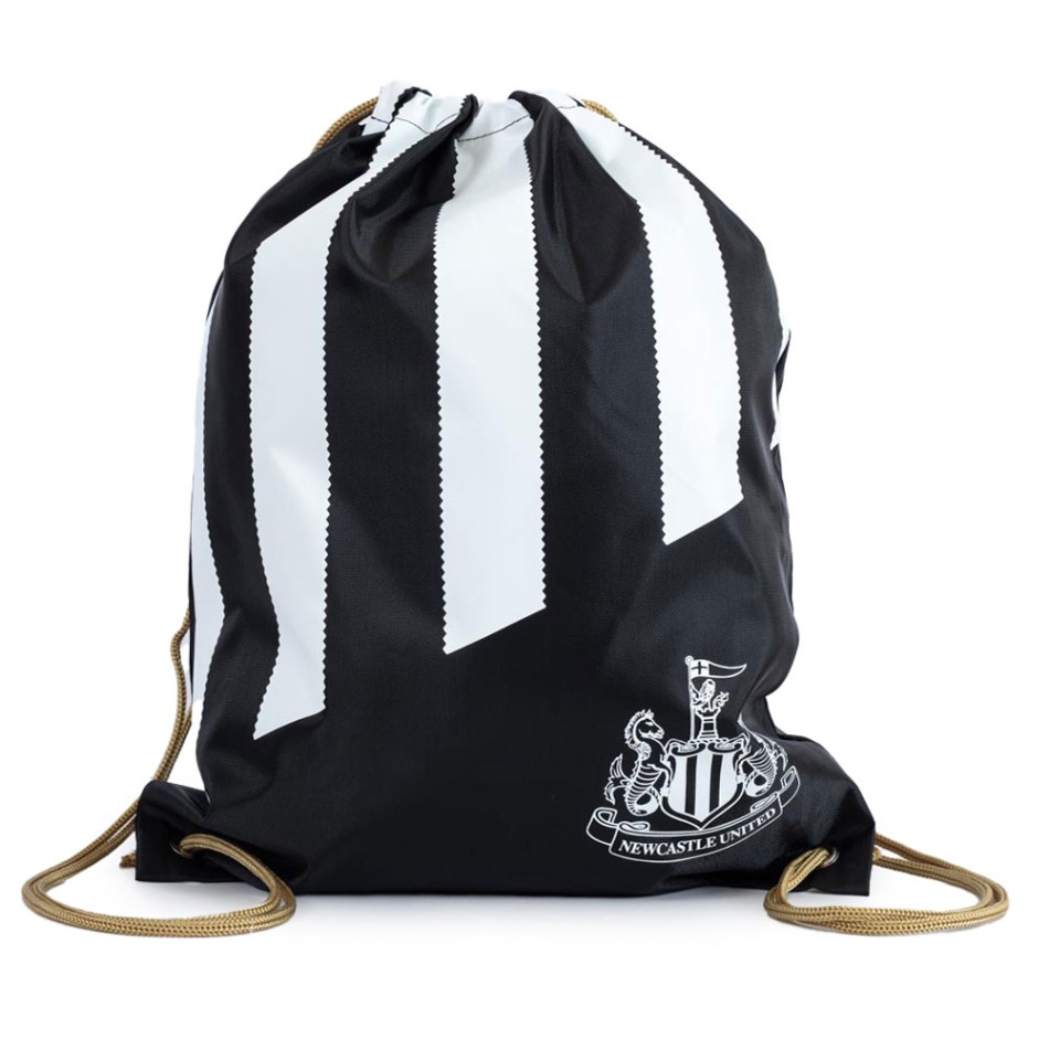 Newcastle United gymsak Stripe Gym Bag - Newcastle United batohy, tašky, gymsaky