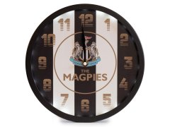 Newcastle United nástěnné hodiny LED Stripe