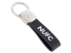 Newcastle United přívěšek na klíče Leather Strap