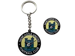 Newcastle United klíčenka a odznáček Retro 76-83 Crest