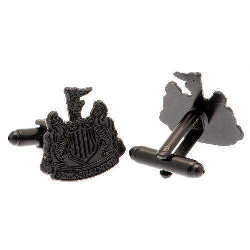 Newcastle United manžetové knoflíčky Black IP Cufflinks - Newcastle United klíčenky, náramky, šperky