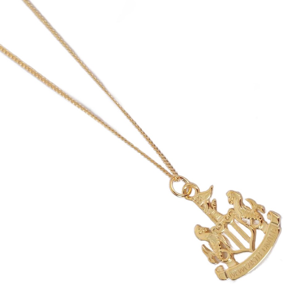 Newcastle United přívěšek na krk 18ct Gold Plated on Silver