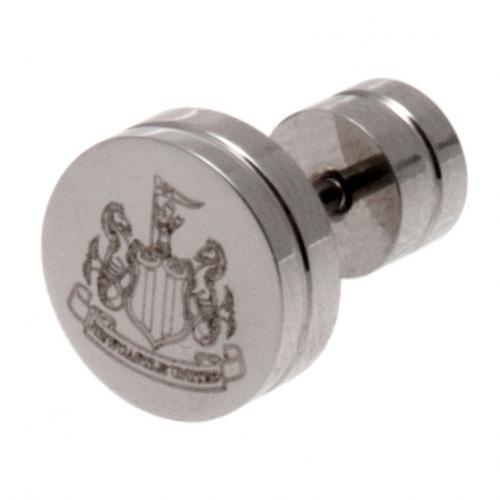 Newcastle United náušnice Stainless Steel Stud Earring - Newcastle United klíčenky, náramky, šperky