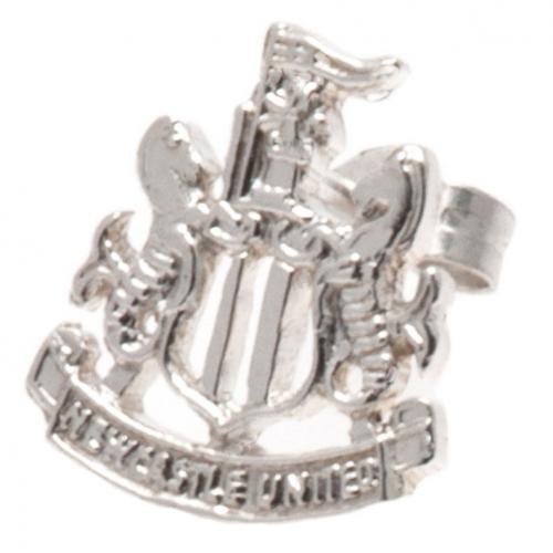 Newcastle United náušnice Sterling Silver Stud Earring - Newcastle United klíčenky, náramky, šperky