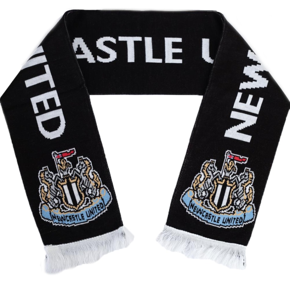 Newcastle United zimní šála Crest - Newcastle United kšiltovky, čepice, rukavice