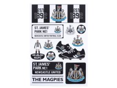 Newcastle United samolepky A4 Set 12 pcs