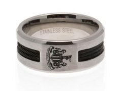 Newcastle United prsten Black Inlay Medium