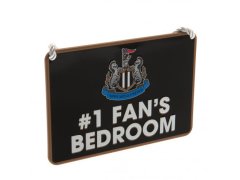 Newcastle United značka do ložnice Bedroom Sign No1 Fan