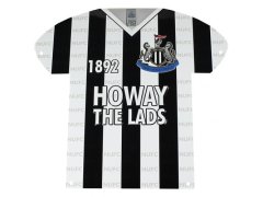 Newcastle United kovová značka Metal Shirt Sign