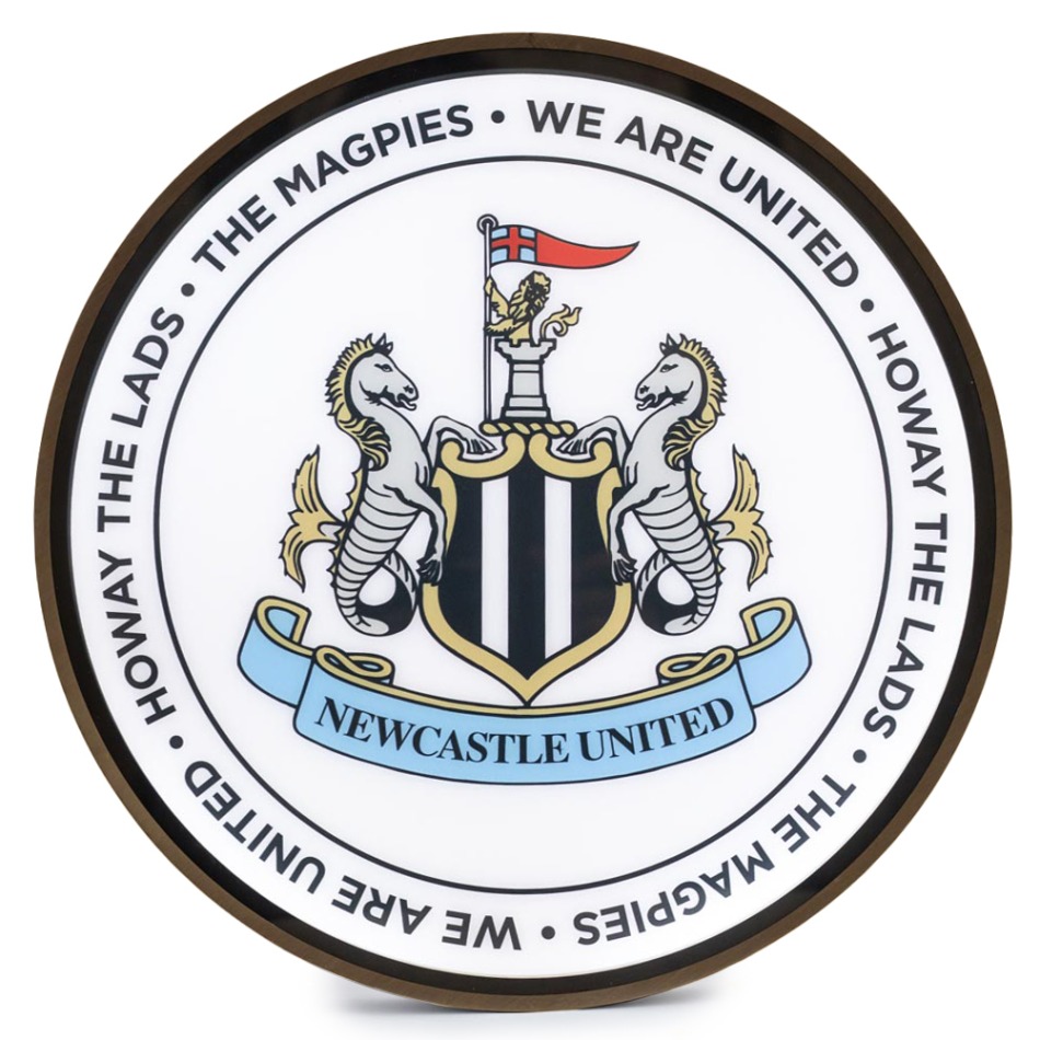 Newcastle United LED cedule 12 Inch Wall Light