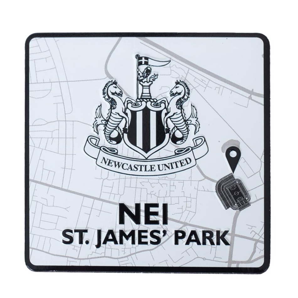 Newcastle United magnetka Route To St James´ Park - Newcastle United ostatní suvenýry