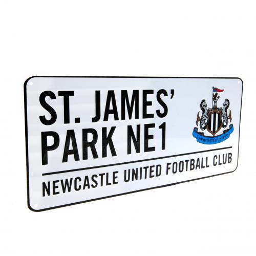 Newcastle United cedule na zeď Street Sign - Newcastle United ostatní suvenýry