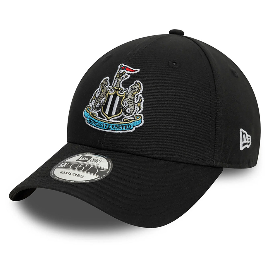 Newcastle United čepice baseballová kšiltovka 9Forty Core black - Newcastle United šály, čepice, rukavice