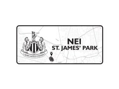 Newcastle United cedule na zeď Route To