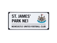 Newcastle United cedule na zeď White Street