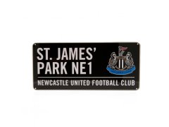 Newcastle United cedule na zeď Street Sign BK