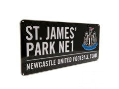 Newcastle United cedule na zeď Street Sign BK
