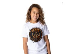 Paris Saint Germain dětské tričko Stripe Logo white