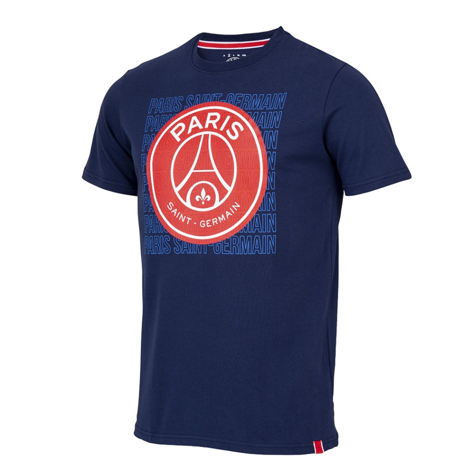 Paris Saint Germain dětské tričko square navy - Paris Saint Germain dětské oblečení Paris Saint German