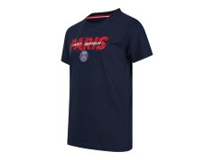 Paris Saint Germain dětské tričko Paris Slogan blue