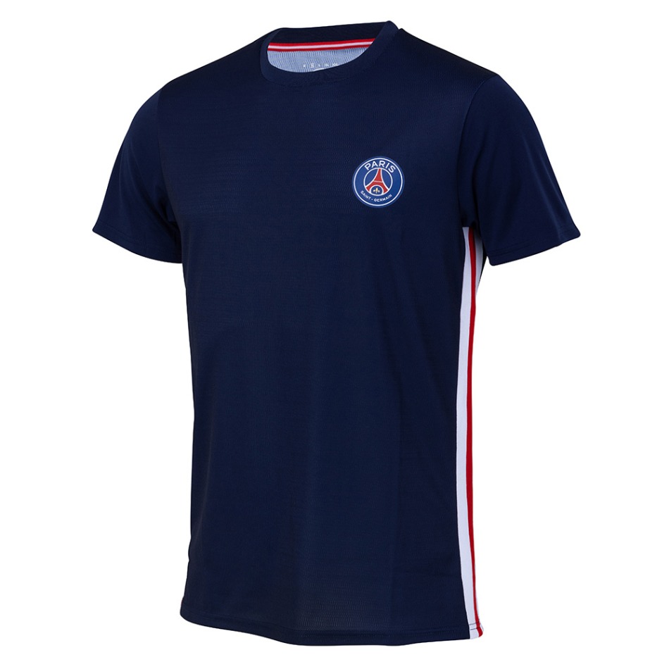 Paris Saint Germain dětské tričko Poly blue - Paris Saint Germain dětské oblečení
