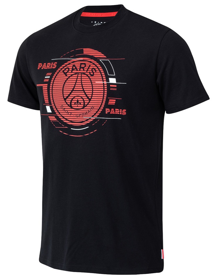 Paris Saint Germain dětské tričko big logo black - Paris Saint Germain dětské oblečení