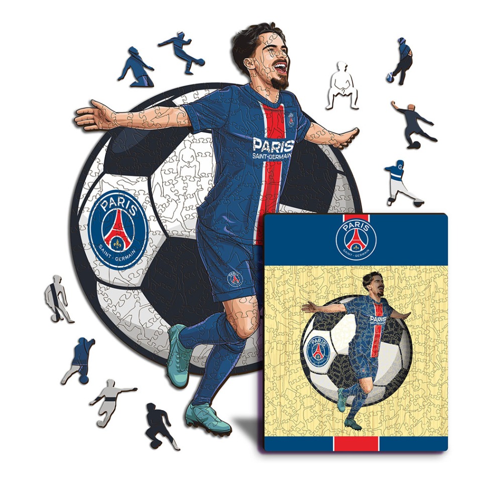 Paris Saint Germain dřevěné puzzle Vitinha 270 pcs - ostatní suvenýry