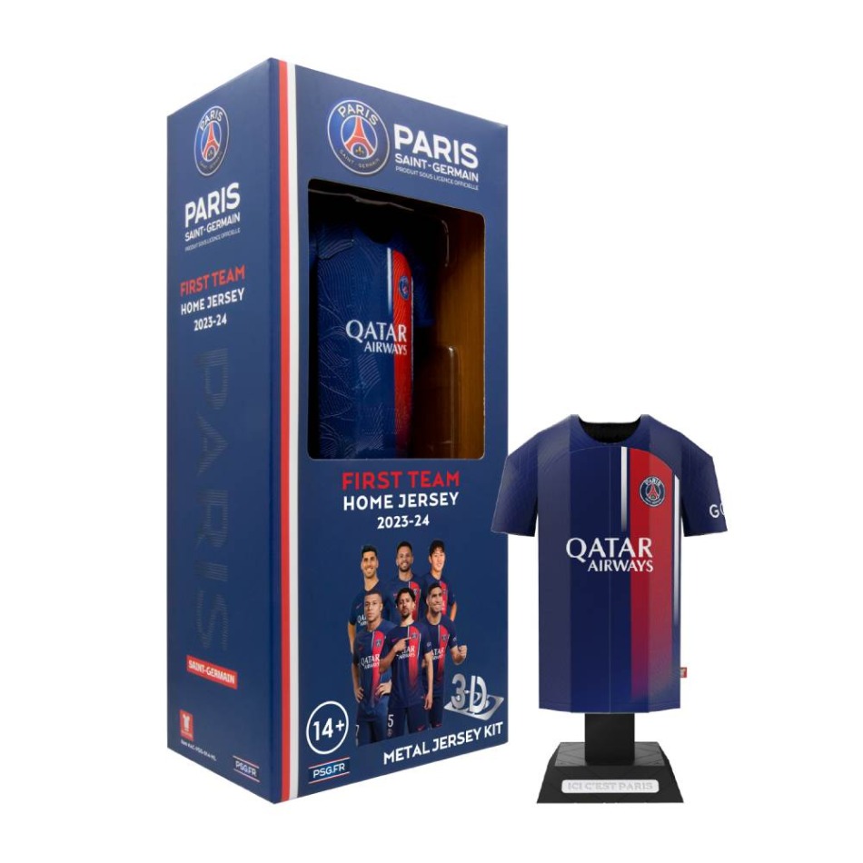 Paris Saint Germain 3D kovový model Home Jersey 2023/24 Locker Pack - Paris Saint Germain ostatní suvenýry
