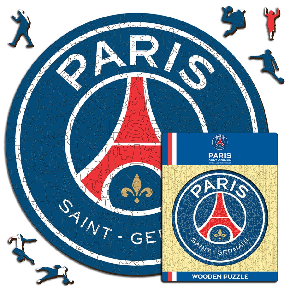 Paris Saint Germain dřevěné puzzle Crest 150 pcs