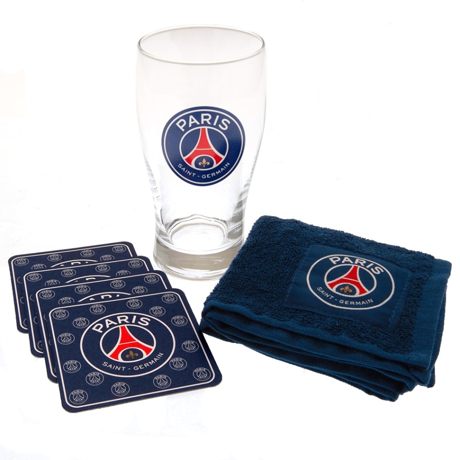 Paris Saint Germain barový set Mini Bar Set - sklenice, hrníčky, misky