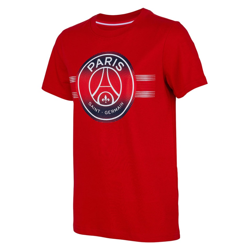 Paris Saint Germain dětské tričko Stripe Logo red - trička, polo trička, košile