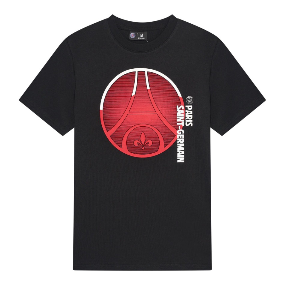 Paris Saint Germain pánské tričko Gradient Logo black - trička, polo trička, košile