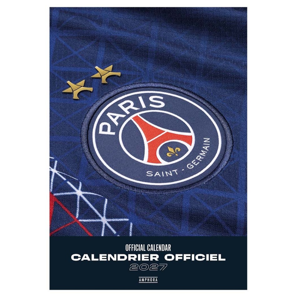 Paris Saint Germain kalendář 2027 - Paris Saint Germain vlajky, plakáty